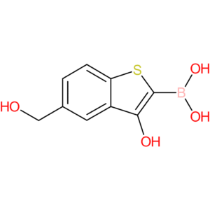 3-hydroxy-5-(hydroxymethyl)benzothiophene-2-boronic acid