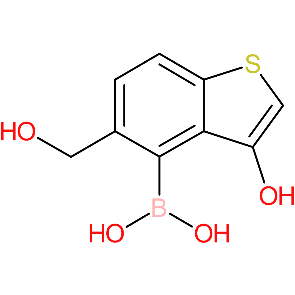 3-hydroxy-5-(hydroxymethyl)benzothiophene-4-boronic acid