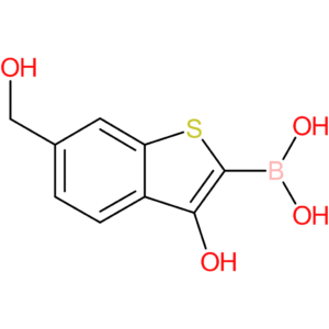 3-hydroxy-6-(hydroxymethyl)benzothiophene-2-boronic acid