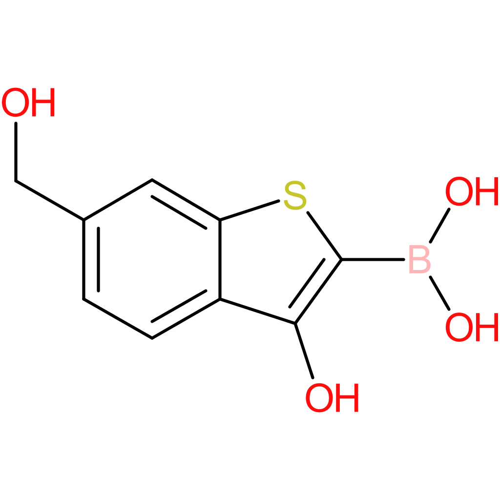 3-hydroxy-6-(hydroxymethyl)benzothiophene-2-boronic acid
