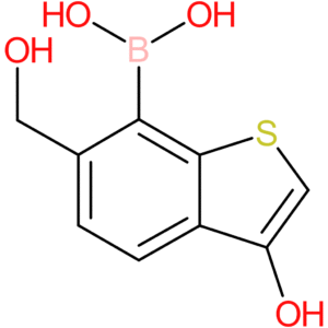 3-hydroxy-6-(hydroxymethyl)benzothiophene-7-boronic acid
