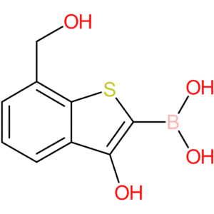 3-hydroxy-7-(hydroxymethyl)benzothiophene-2-boronic acid