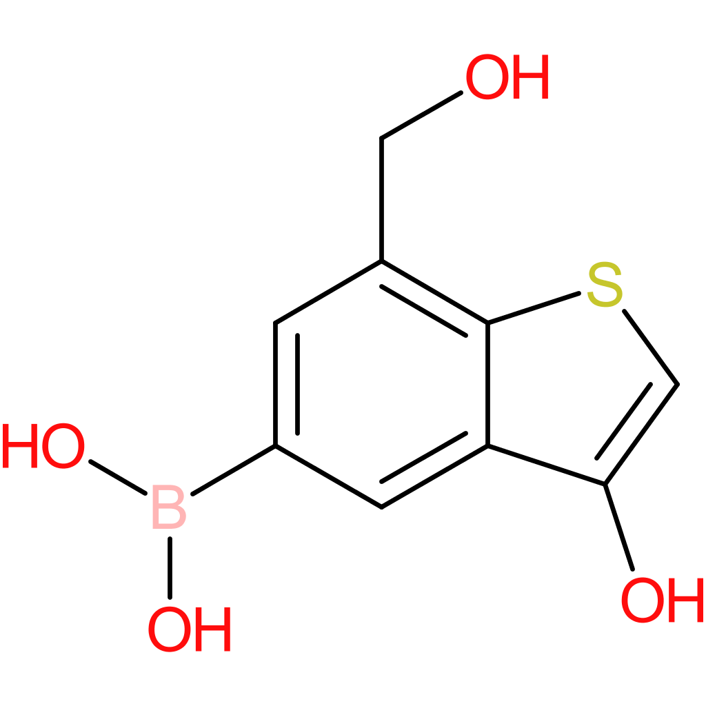 3-hydroxy-7-(hydroxymethyl)benzothiophene-5-boronic acid