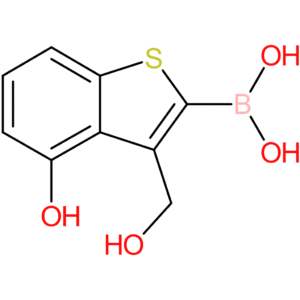 4-hydroxy-3-(hydroxymethyl)benzothiophene-2-boronic acid