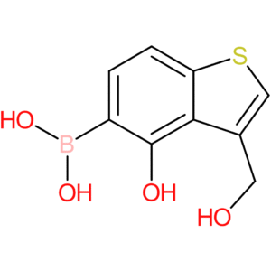 4-hydroxy-3-(hydroxymethyl)benzothiophene-5-boronic acid
