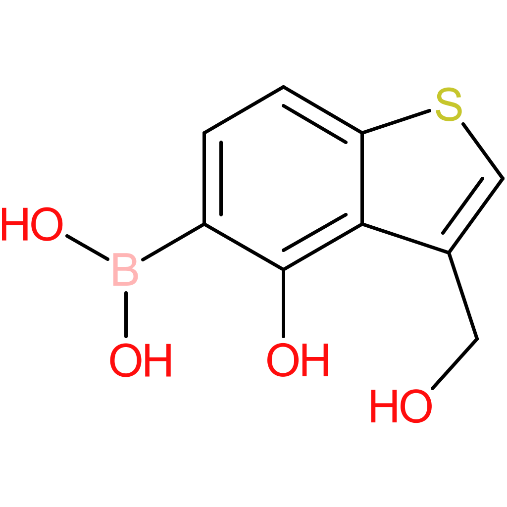4-hydroxy-3-(hydroxymethyl)benzothiophene-5-boronic acid