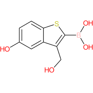 5-hydroxy-3-(hydroxymethyl)benzothiophene-2-boronic acid