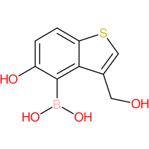 5-hydroxy-3-(hydroxymethyl)benzothiophene-4-boronic acid