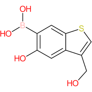 5-hydroxy-3-(hydroxymethyl)benzothiophene-6-boronic acid