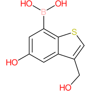 5-hydroxy-3-(hydroxymethyl)benzothiophene-7-boronic acid
