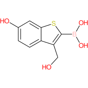 6-hydroxy-3-(hydroxymethyl)benzothiophene-2-boronic acid