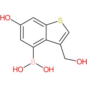 6-hydroxy-3-(hydroxymethyl)benzothiophene-4-boronic acid