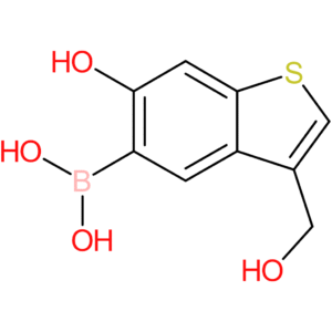 6-hydroxy-3-(hydroxymethyl)benzothiophene-5-boronic acid