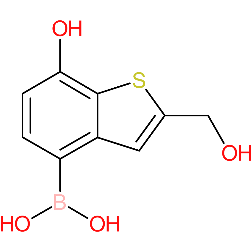 7-hydroxy-2-(hydroxymethyl)benzothiophene-4-boronic acid