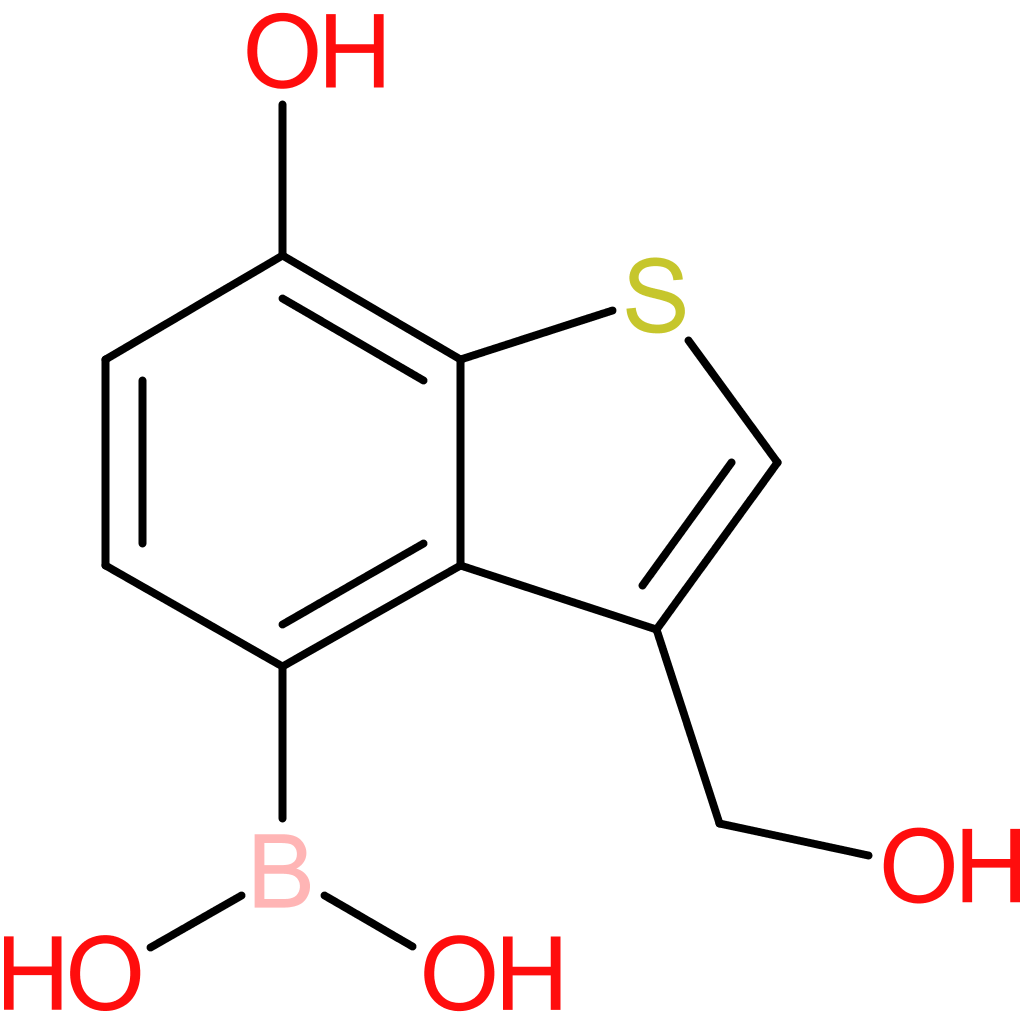 7-hydroxy-3-(hydroxymethyl)benzothiophene-4-boronic acid
