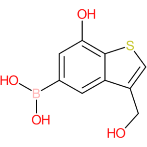 7-hydroxy-3-(hydroxymethyl)benzothiophene-5-boronic acid