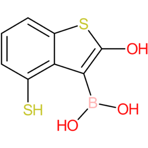 (2-hydroxy-4-sulfanyl-1-benzothiophen-3-yl)boronic acid