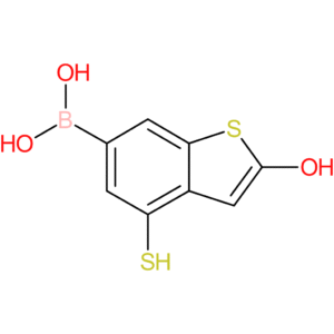 (2-hydroxy-4-sulfanyl-1-benzothiophen-6-yl)boronic acid