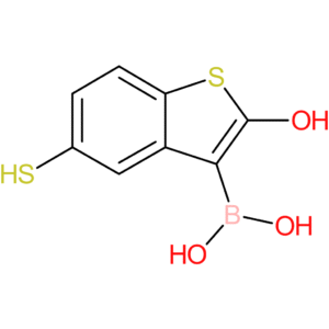 (2-hydroxy-5-sulfanyl-1-benzothiophen-3-yl)boronic acid