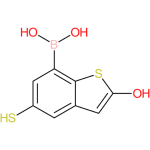 (2-hydroxy-5-sulfanyl-1-benzothiophen-7-yl)boronic acid