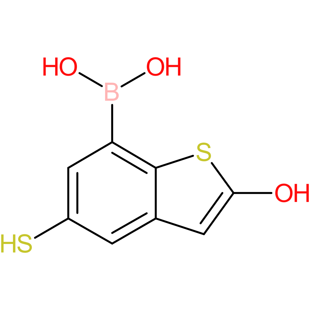 (2-hydroxy-5-sulfanyl-1-benzothiophen-7-yl)boronic acid