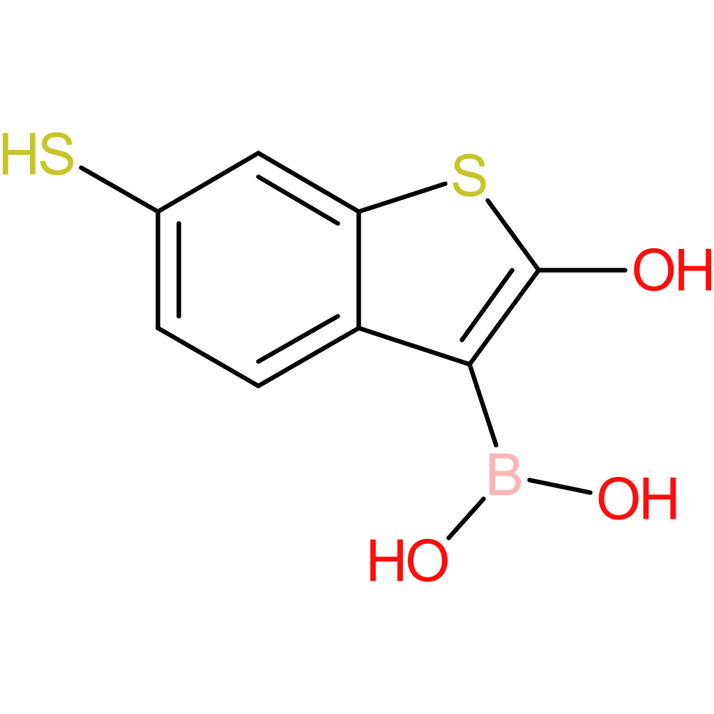 2-hydroxy-6-mercaptobenzothiophene-3-boronic acid