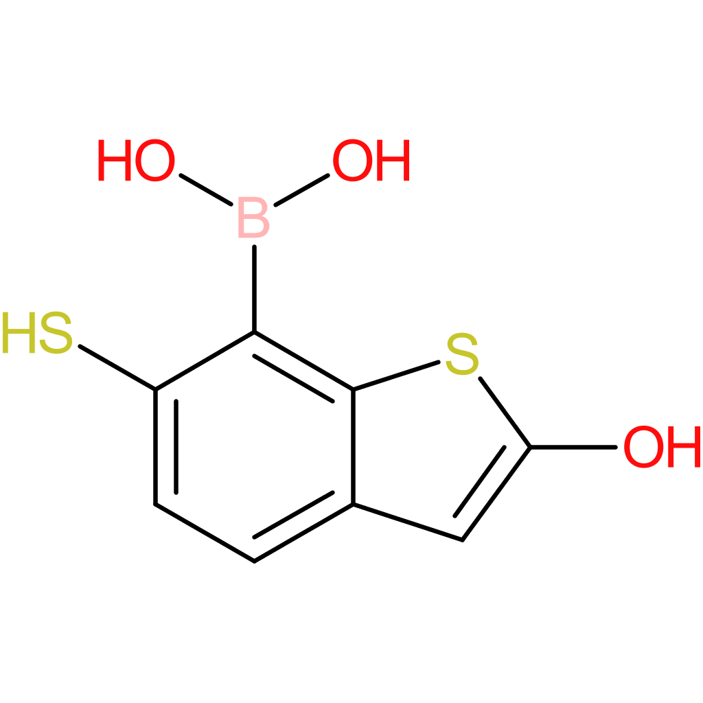 (2-hydroxy-6-sulfanyl-1-benzothiophen-7-yl)boronic acid