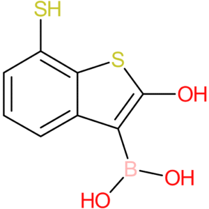 (2-hydroxy-7-sulfanyl-1-benzothiophen-3-yl)boronic acid