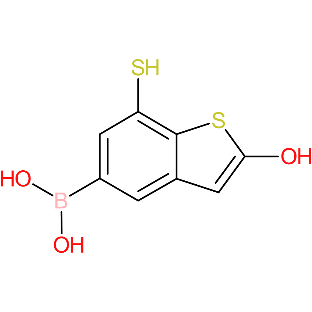 (2-hydroxy-7-sulfanyl-1-benzothiophen-5-yl)boronic acid
