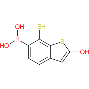 (2-hydroxy-7-sulfanyl-1-benzothiophen-6-yl)boronic acid