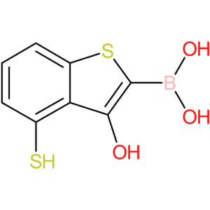 (3-hydroxy-4-sulfanyl-1-benzothiophen-2-yl)boronic acid