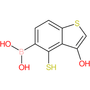 3-hydroxy-4-mercaptobenzothiophene-5-boronic acid