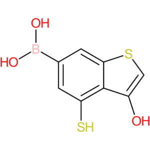3-hydroxy-4-mercaptobenzothiophene-6-boronic acid
