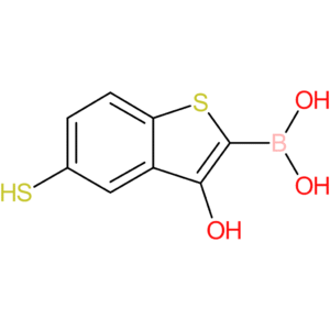(3-hydroxy-5-sulfanyl-1-benzothiophen-2-yl)boronic acid