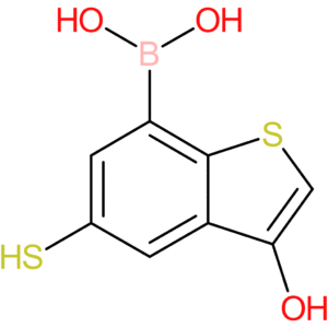 (3-hydroxy-5-sulfanyl-1-benzothiophen-7-yl)boronic acid