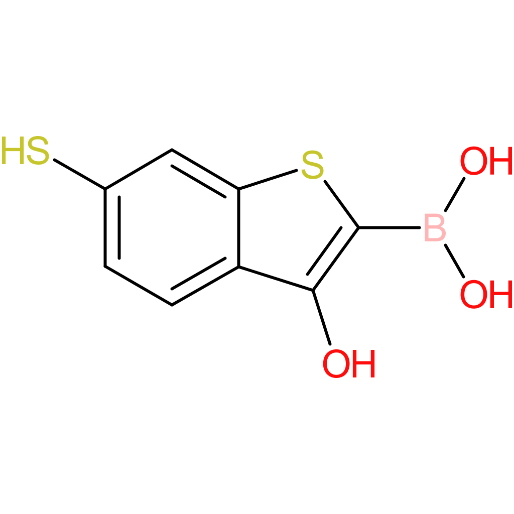(3-hydroxy-6-sulfanyl-1-benzothiophen-2-yl)boronic acid
