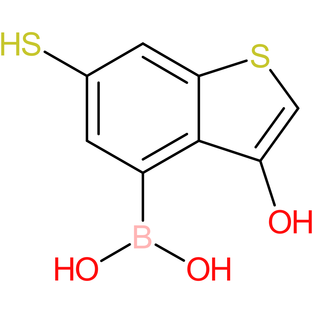(3-hydroxy-6-sulfanyl-1-benzothiophen-4-yl)boronic acid
