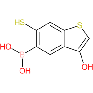 (3-hydroxy-6-sulfanyl-1-benzothiophen-5-yl)boronic acid