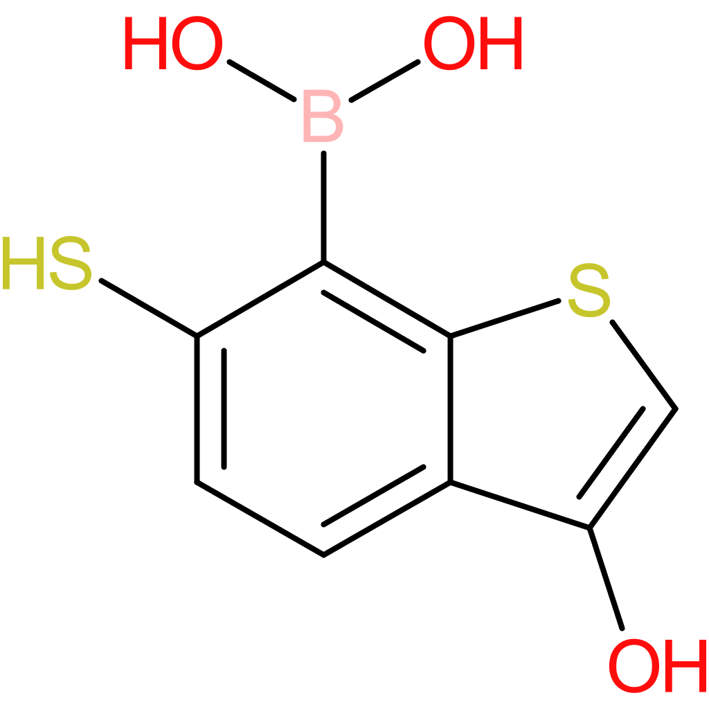 (3-hydroxy-6-sulfanyl-1-benzothiophen-7-yl)boronic acid