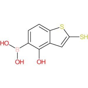 (4-hydroxy-2-sulfanyl-1-benzothiophen-5-yl)boronic acid