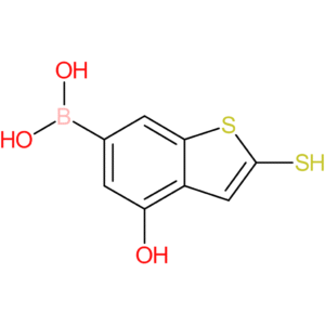 (4-hydroxy-2-sulfanyl-1-benzothiophen-6-yl)boronic acid