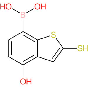 (4-hydroxy-2-sulfanyl-1-benzothiophen-7-yl)boronic acid