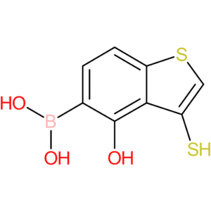 (4-hydroxy-3-sulfanyl-1-benzothiophen-5-yl)boronic acid