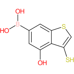 (4-hydroxy-3-sulfanyl-1-benzothiophen-6-yl)boronic acid