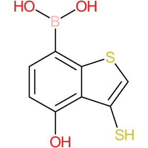 4-hydroxy-3-mercaptobenzothiophene-7-boronic acid