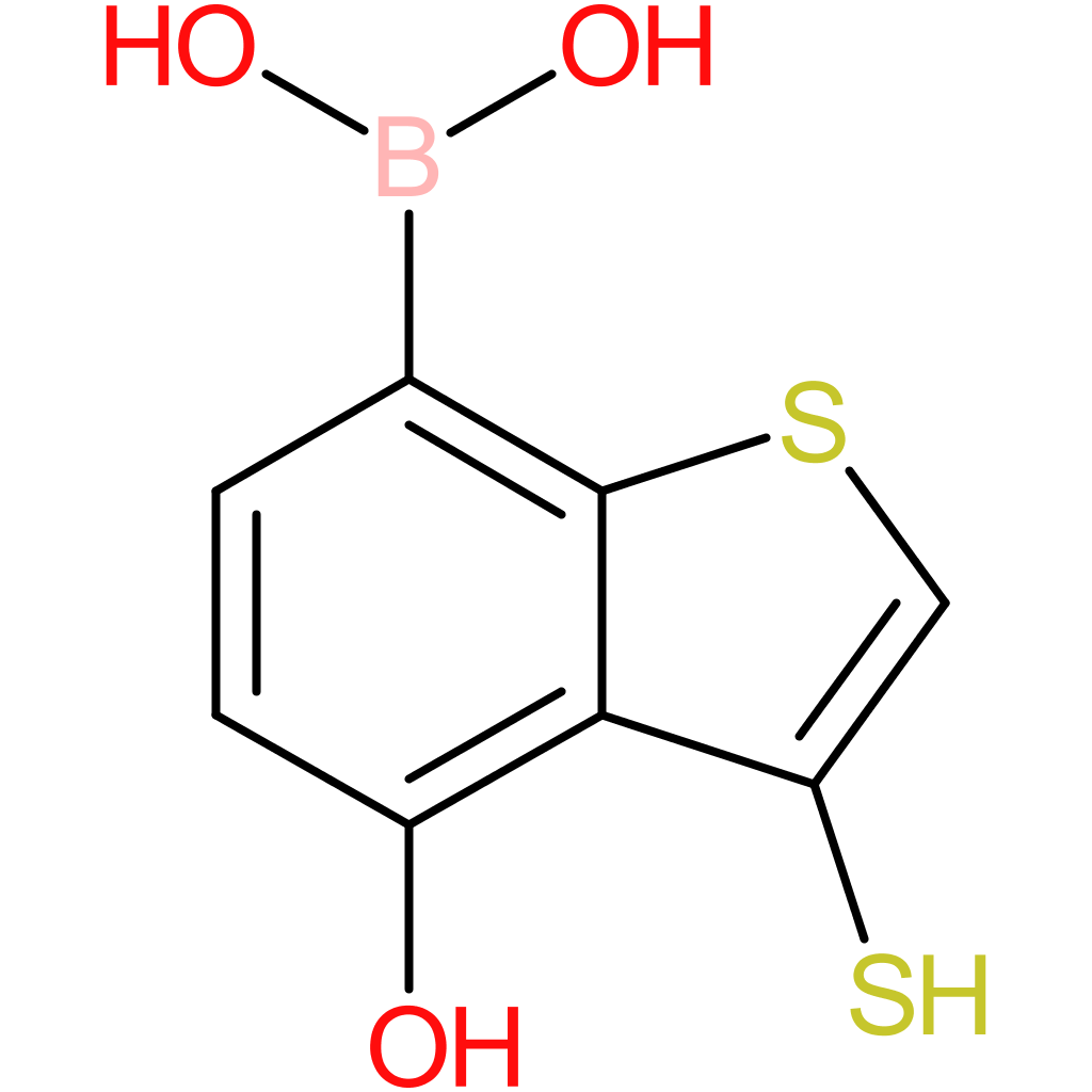 4-hydroxy-3-mercaptobenzothiophene-7-boronic acid