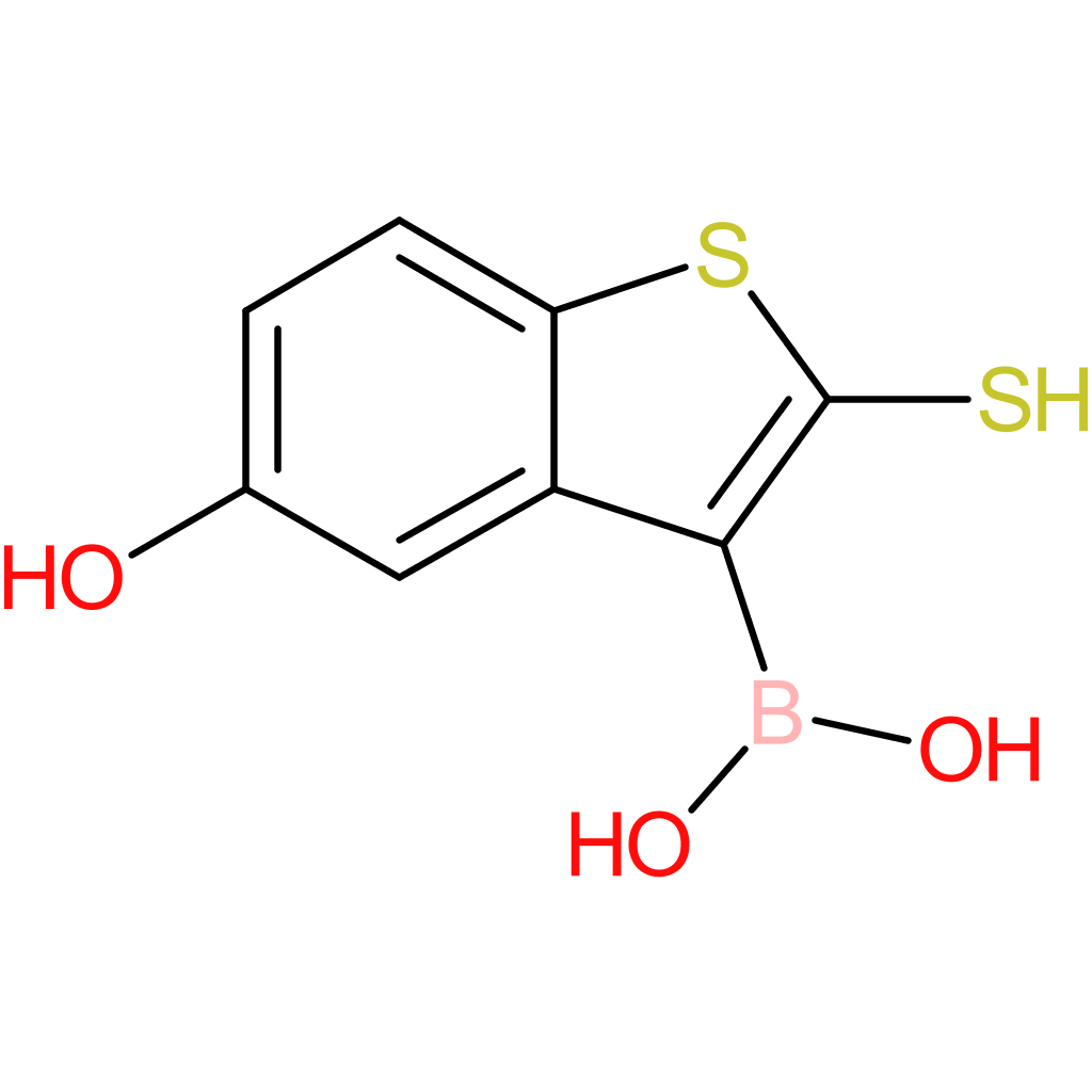 5-hydroxy-2-mercaptobenzothiophene-3-boronic acid