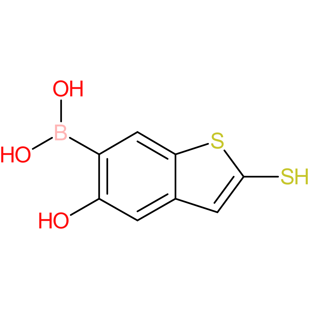 (5-hydroxy-2-sulfanyl-1-benzothiophen-6-yl)boronic acid