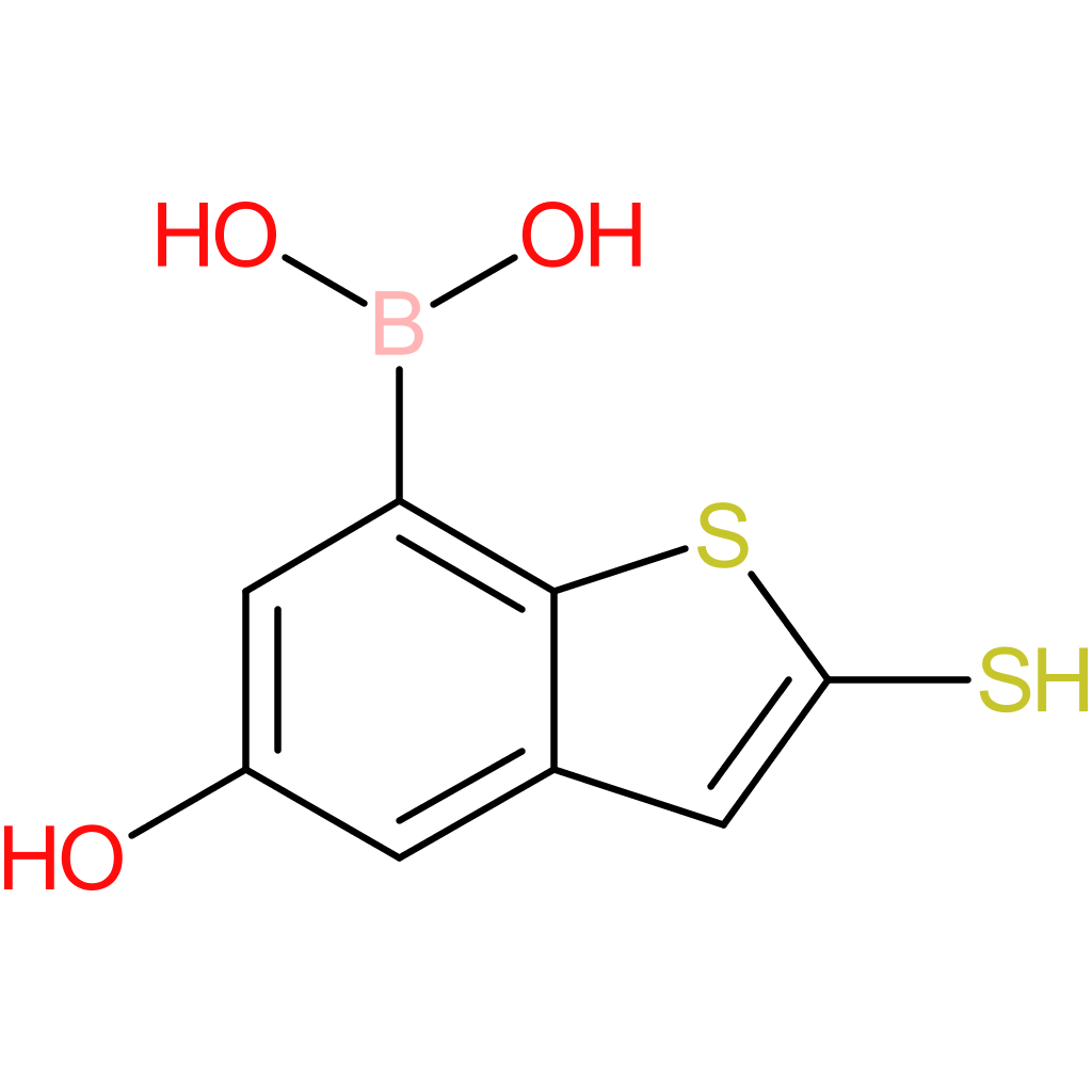 (5-hydroxy-2-sulfanyl-1-benzothiophen-7-yl)boronic acid