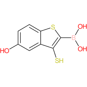 (5-hydroxy-3-sulfanyl-1-benzothiophen-2-yl)boronic acid